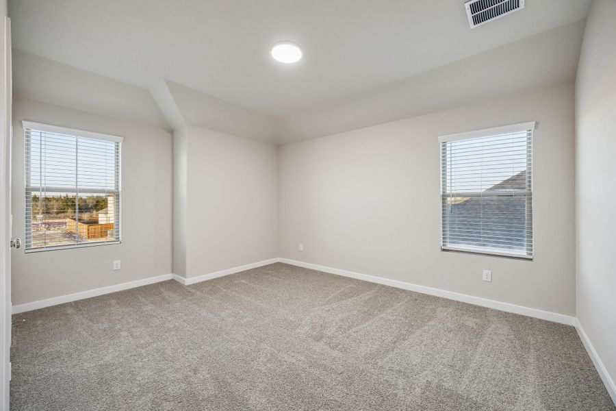 Game Room in the Wimbledon home plan by Trophy Signature Homes – REPRESENTATIVE PHOTO