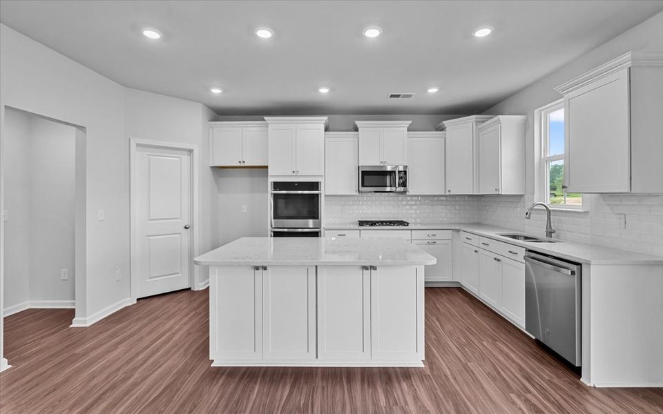 Furnished interior view inside a new home in Fieldstone, Lexington (Image 8).