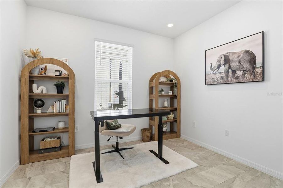 Furnished interior view inside a new home in The Waters at Center Lake Ranch, St. Cloud (Image 23).
