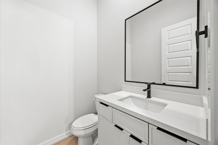 Furnished interior view inside a new home in Shepherd Heights, Houston (Image 13).
