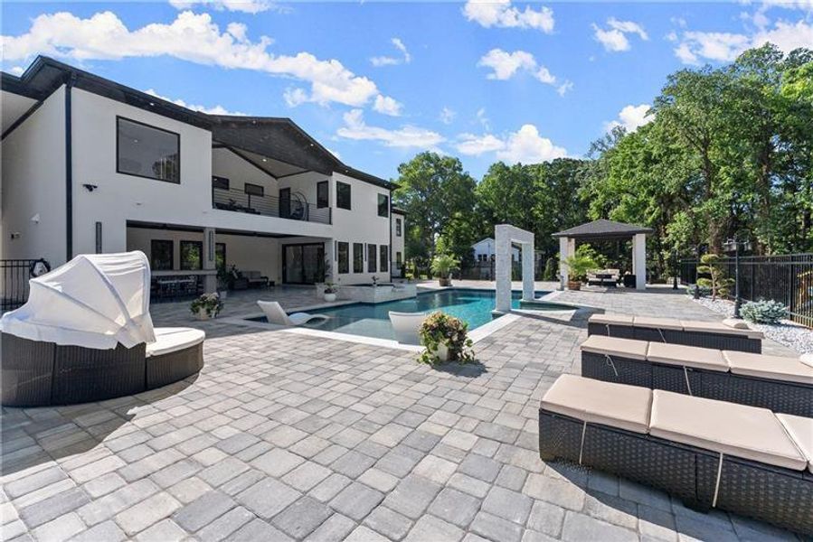 Exterior details and patio area of a home in , Lawrenceville (Image 50).