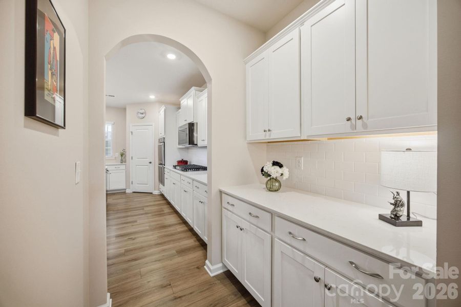 Furnished interior view inside a new home in Falls Cove at Lake Norman, Troutman (Image 14).