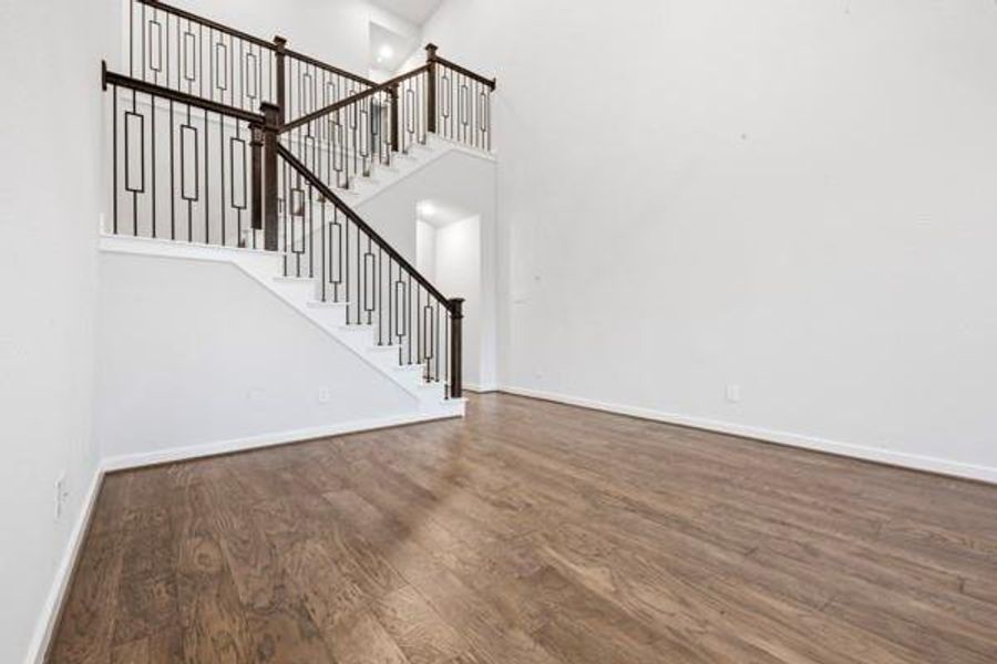 Spacious, unfurnished interior of a new home in , Cypress (Image 8).