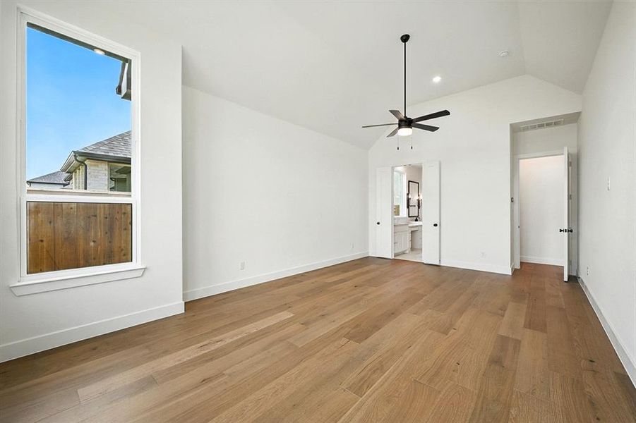 Spacious, unfurnished interior of a new home in Mosaic: 60ft. lots, Celina (Image 17).