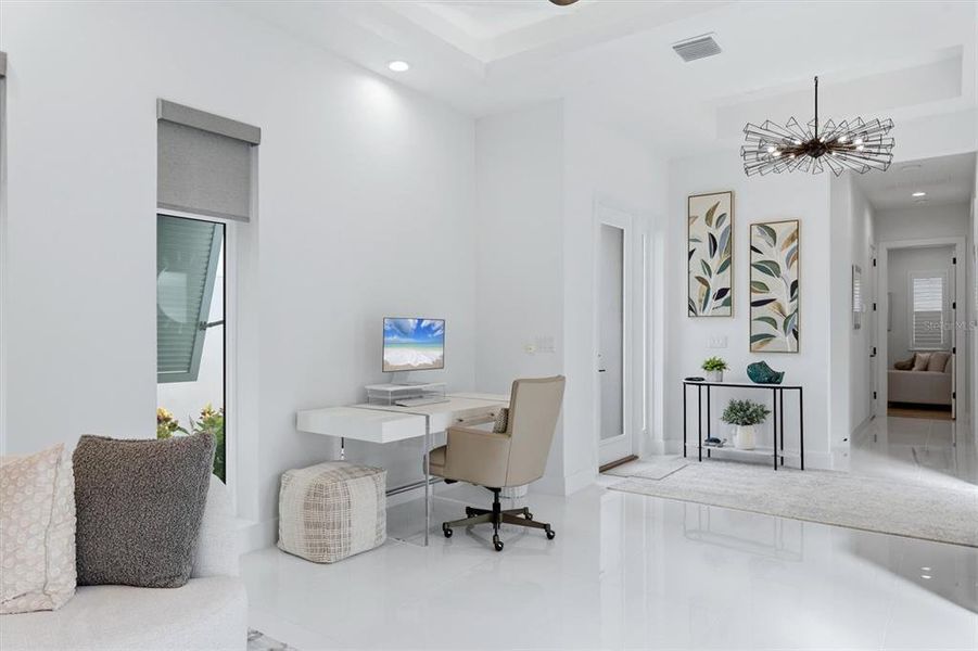 Furnished interior view inside a new home in , Bradenton (Image 30).