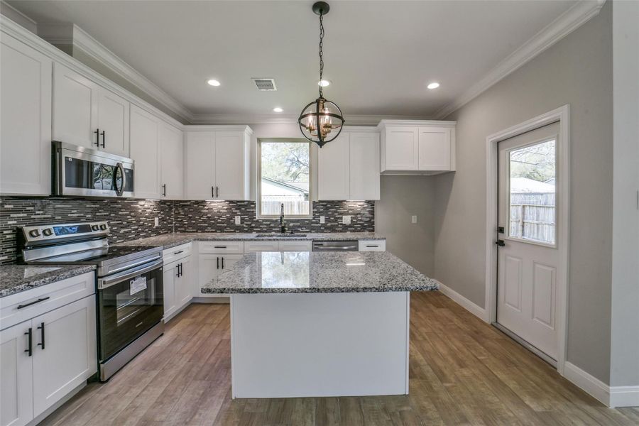 Furnished interior view inside a new home in , Richmond (Image 12).