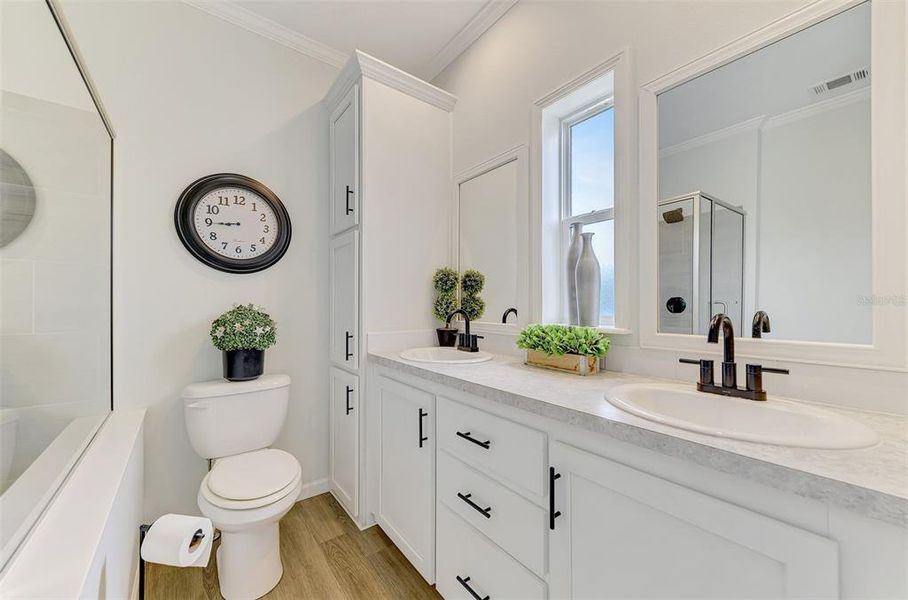 Furnished interior view inside a new home in , North Port (Image 33).