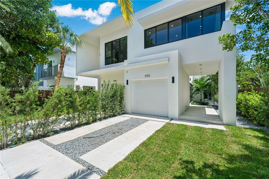 Exterior details and patio area of a home in , Miami (Image 4). Exterior details and patio area of a home in , Miami (Image 4).