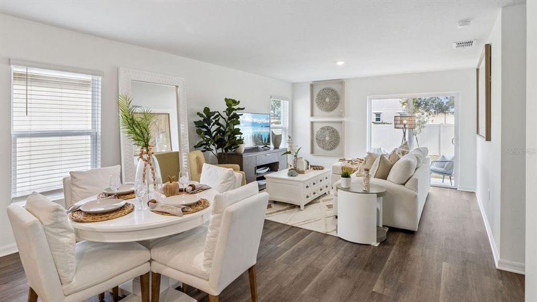 Furnished interior view inside a new home in , Haines City (Image 11).