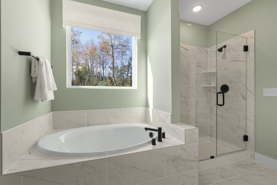 Representative furnished interior of a home built from the Glades by Mattamy Homes in Providence Creek, Fuquay Varina (Image 26).