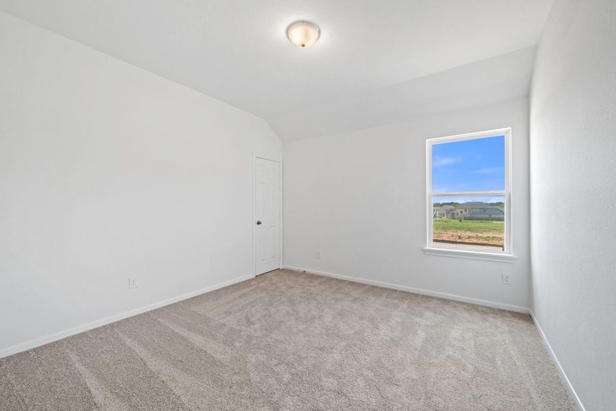 Third bedroom. Note: Sample product photo. Actual exterior and interior selections may vary by homesite. Photo may be virtually staged Third bedroom. Note: Sample product photo. Actual exterior and interior selections may vary by homesite. Photo may be virtually staged