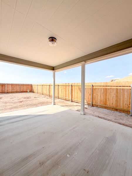 Exterior details and patio area of a home in TerraVista, Victoria (Image 4).