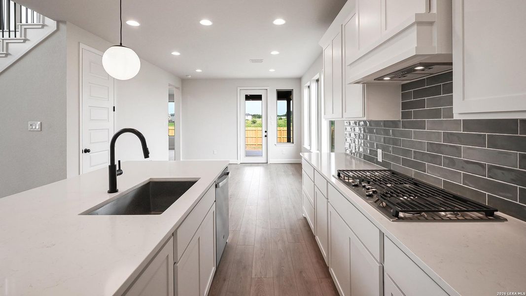Furnished interior view inside a new home in The Parklands, Schertz (Image 9).