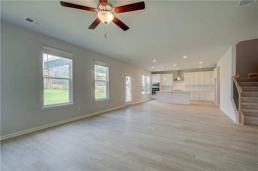 Spacious, unfurnished interior of a new home in Cooper Park, McDonough (Image 21). Spacious, unfurnished interior of a new home in Cooper Park, McDonough (Image 21).