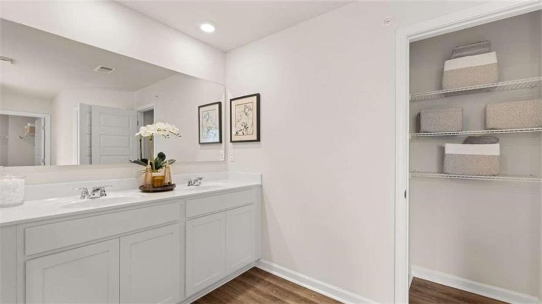 Furnished interior view inside a new home in Echo Glen, Stockbridge (Image 49). Furnished interior view inside a new home in Echo Glen, Stockbridge (Image 49).