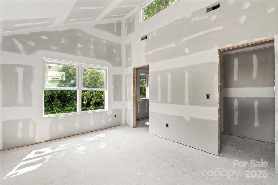 Primary bedroom: Under-Construction