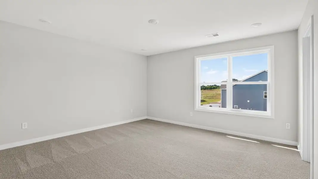 Spacious, unfurnished interior of a new home in Adams Glen, Greenville (Image 29). Spacious, unfurnished interior of a new home in Adams Glen, Greenville (Image 29).