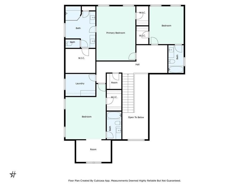 2D floor plan layout of this home in , Canton, GA (Image 6).