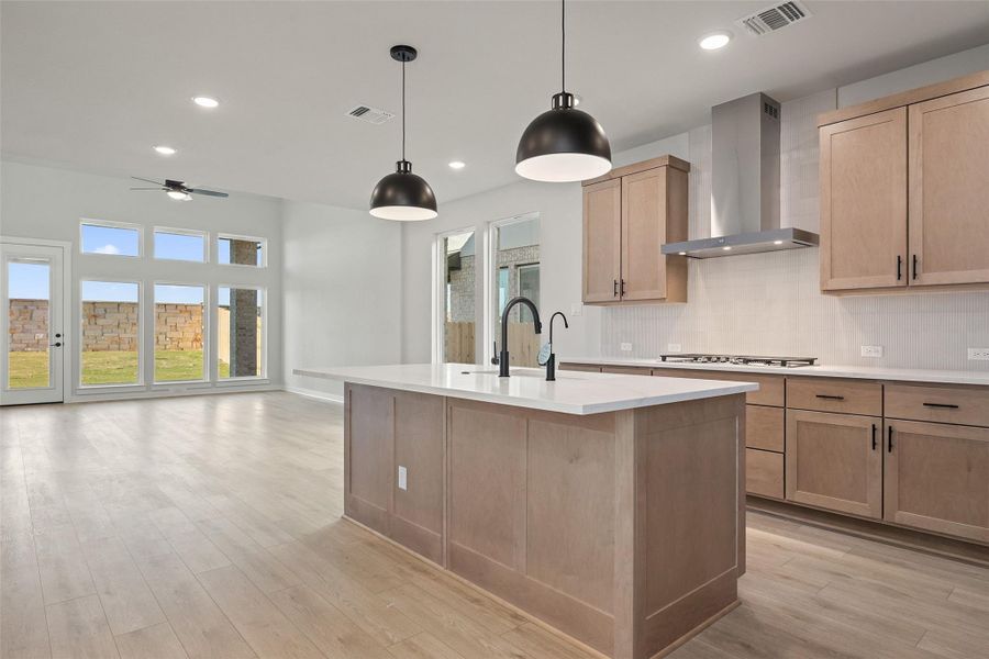 Furnished interior view inside a new home in Flora, Hutto (Image 12).