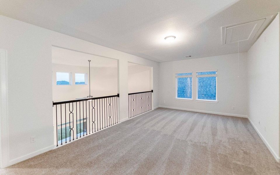 Spacious, unfurnished interior of a new home in Marvida, Cypress (Image 17). Spacious, unfurnished interior of a new home in Marvida, Cypress (Image 17).