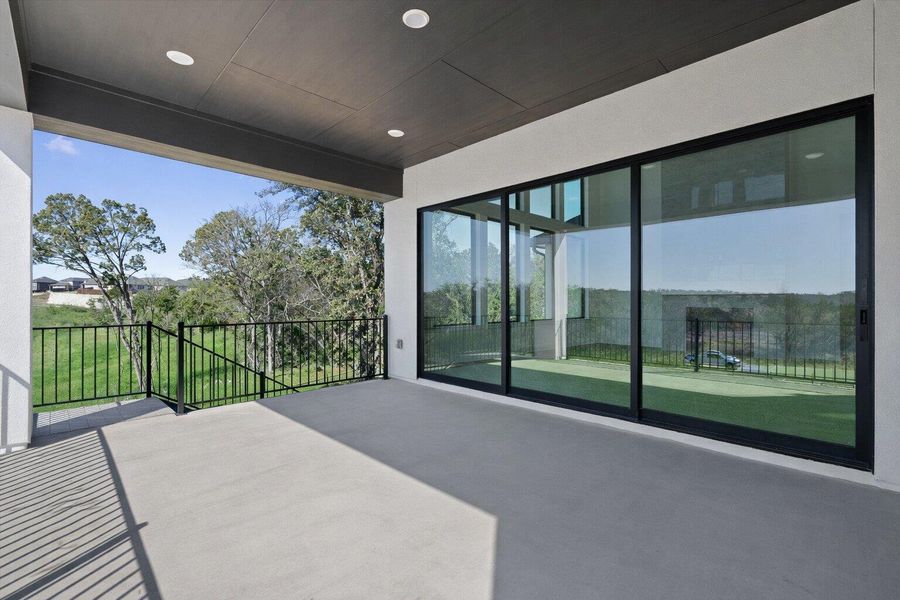 Grass color is digitally enhanced