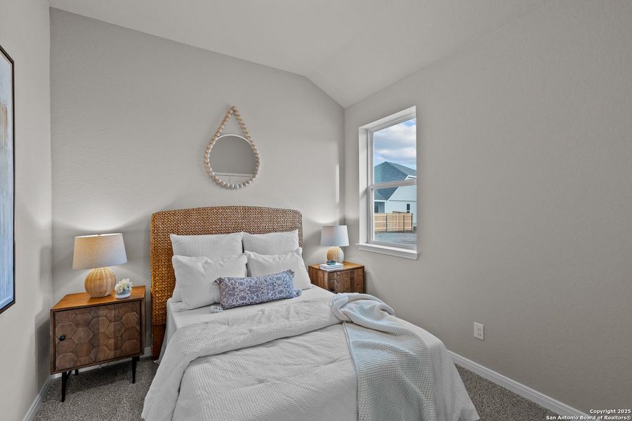 Furnished interior view inside a new home in Hunter's Ranch, San Antonio (Image 9).