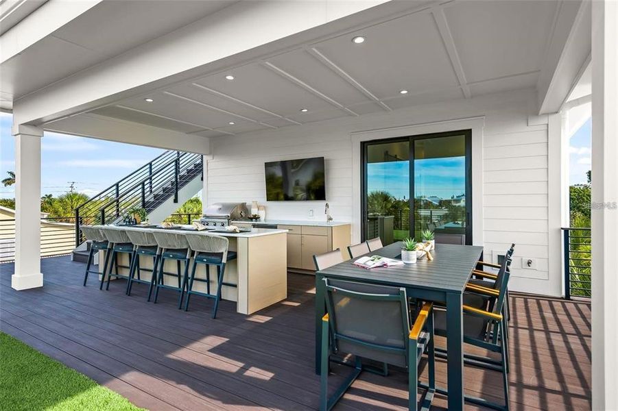 Furnished interior view inside a new home in , Anna Maria (Image 8).