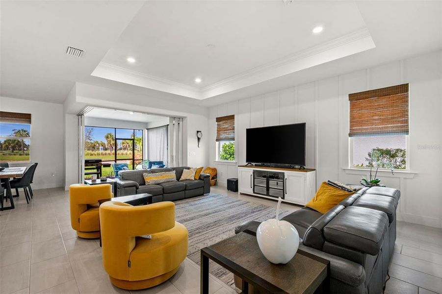 Furnished interior view inside a new home in , Alva (Image 39).