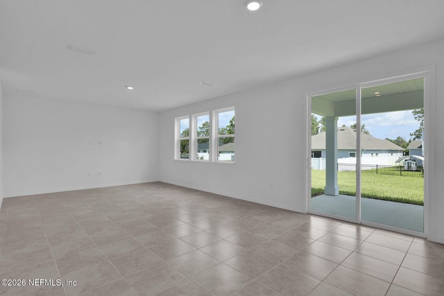 Spacious, unfurnished interior of a new home in Hyland Trail, Green Cove Springs (Image 20). Spacious, unfurnished interior of a new home in Hyland Trail, Green Cove Springs (Image 20).