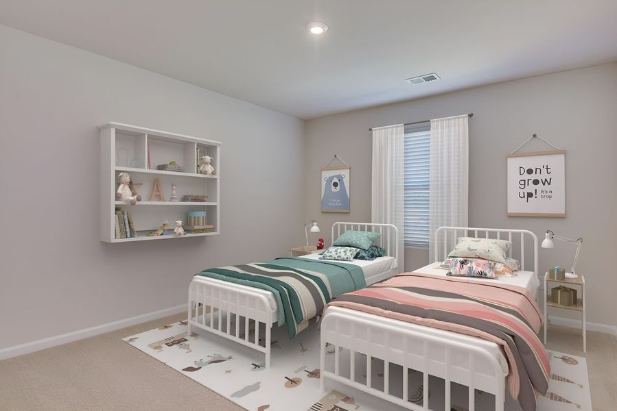 Furnished interior view inside a new home in Essence at Victorywoods Village, Columbia (Image 13).