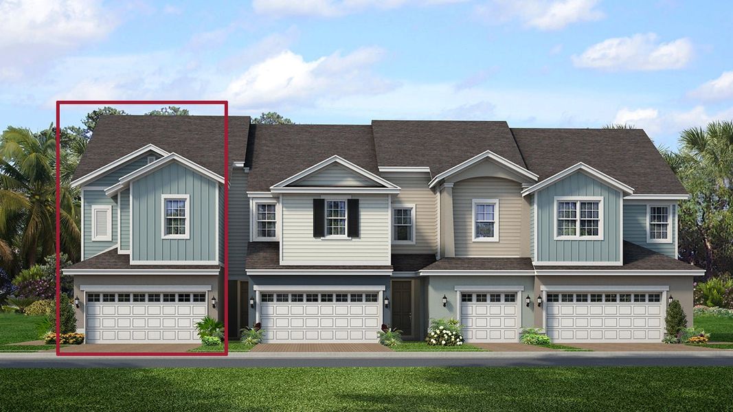 Representative exterior photo of a completed home built from the Lincoln by Park Square Residential in Brixton, St. Cloud, FL (Image 10). Representative exterior photo of a completed home built from the Lincoln by Park Square Residential in Brixton, St. Cloud, FL (Image 10).