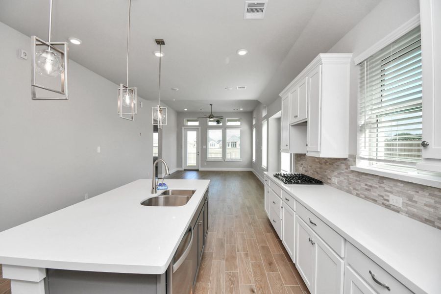 Furnished interior view inside a new home in Arabella on the Prairie: Signature Collection, Richmond (Image 4).