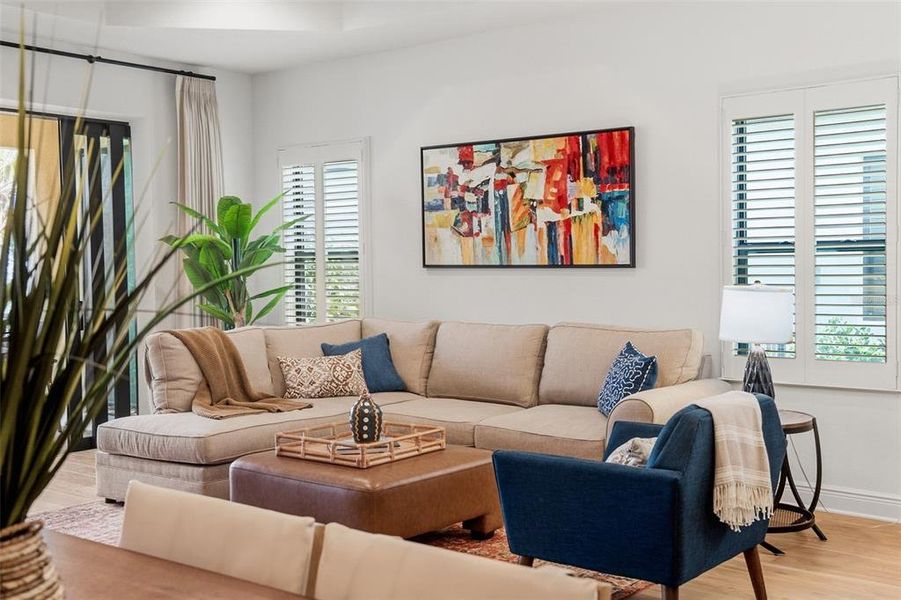Furnished interior view inside a new home in , Nokomis (Image 6).