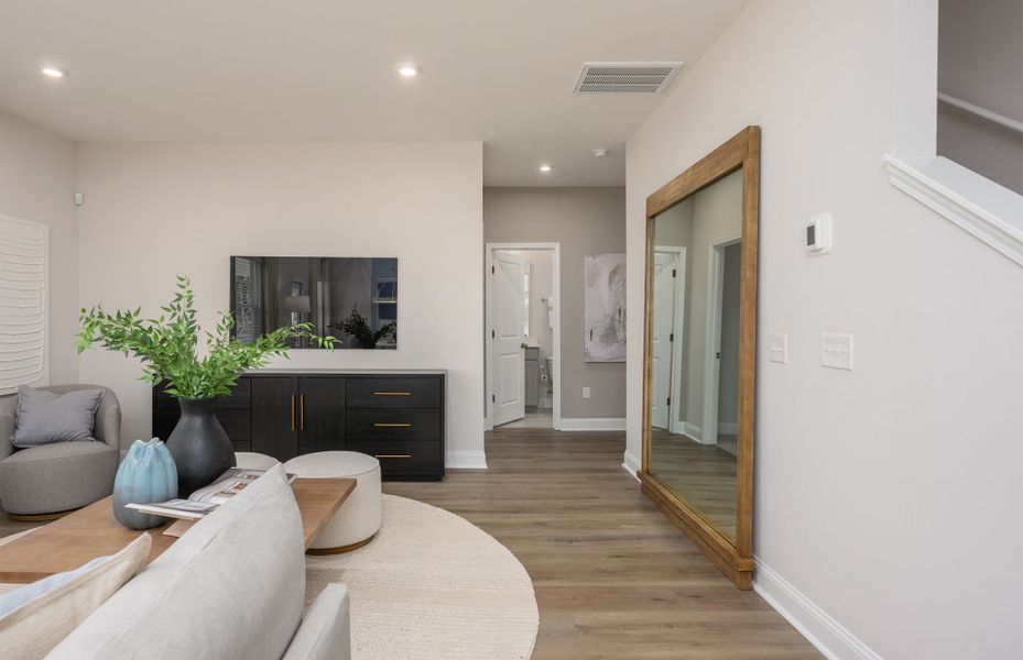 Furnished interior view inside a new home in Waterways, Richmond Hill (Image 19).