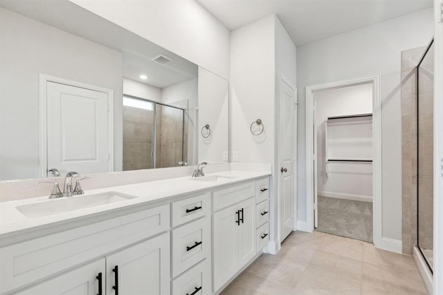 Furnished interior view inside a new home in AnaCapri, Anna (Image 5). Furnished interior view inside a new home in AnaCapri, Anna (Image 5).