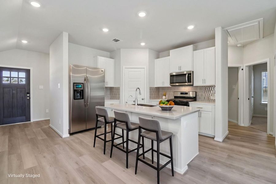 Furnished interior view inside a new home in , Conroe (Image 13). Furnished interior view inside a new home in , Conroe (Image 13).