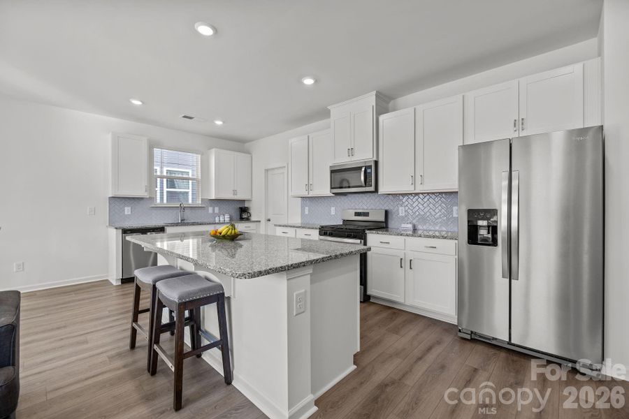 Furnished interior view inside a new home in Sheffield, Indian Trail (Image 11).