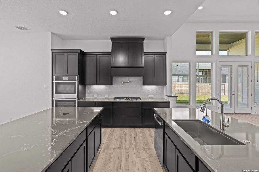 Furnished interior view inside a new home in , San Antonio (Image 14). Furnished interior view inside a new home in , San Antonio (Image 14).