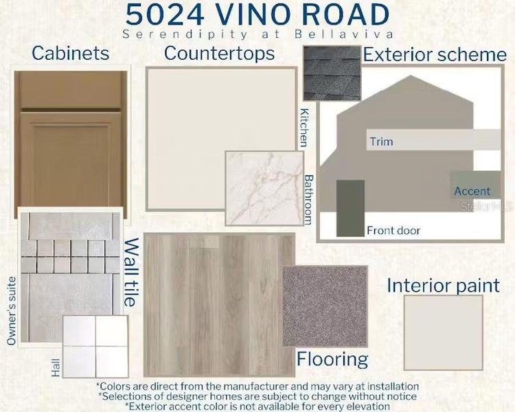 Sample of building materials used in homes in Bellaviva, Auburndale (Image 4). Sample of building materials used in homes in Bellaviva, Auburndale (Image 4).