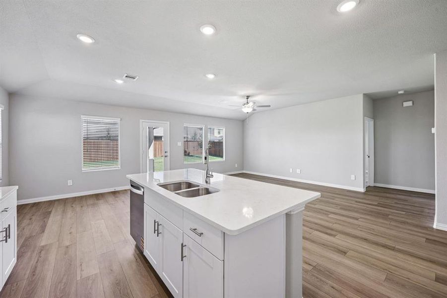 Furnished interior view inside a new home in Lakehaven - Signature Series, Farmersville (Image 13).