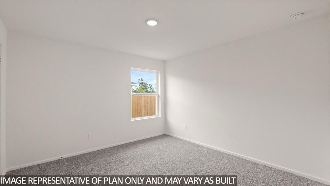 Spacious, unfurnished interior of a new home in The Canopies, Splendora (Image 15).