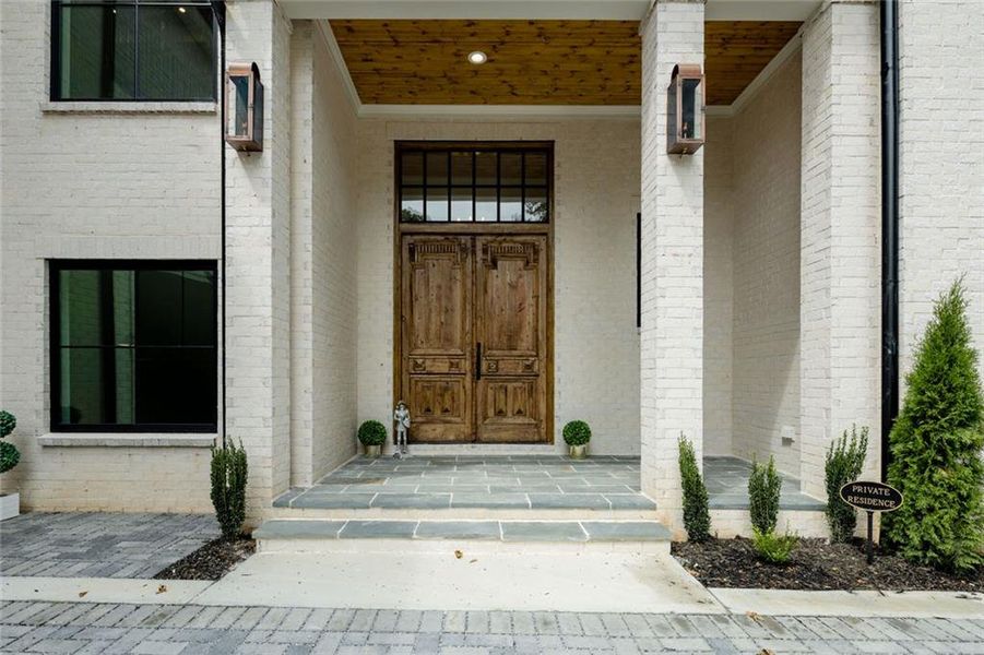 Exterior details and patio area of a home in , Norcross (Image 4). Exterior details and patio area of a home in , Norcross (Image 4).