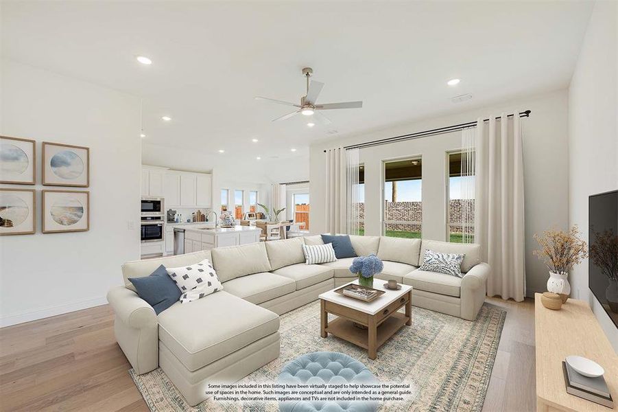 Furnished interior view inside a new home in Hunters Ridge, Crowley (Image 16). Furnished interior view inside a new home in Hunters Ridge, Crowley (Image 16).