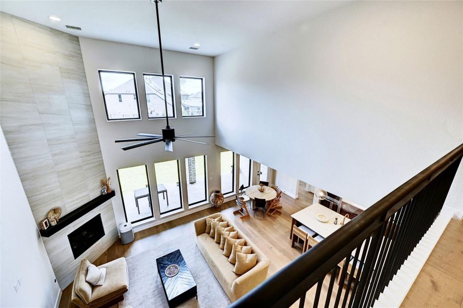 Furnished interior view inside a new home in , Fulshear (Image 15).