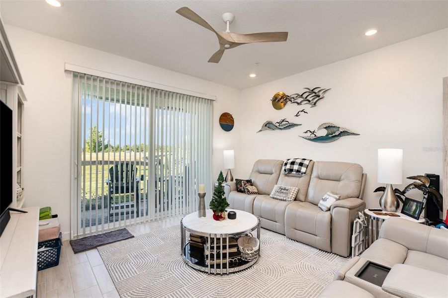 Furnished interior view inside a new home in The Timbers at Everlands: The Villas, Palm Bay (Image 26). Furnished interior view inside a new home in The Timbers at Everlands: The Villas, Palm Bay (Image 26).