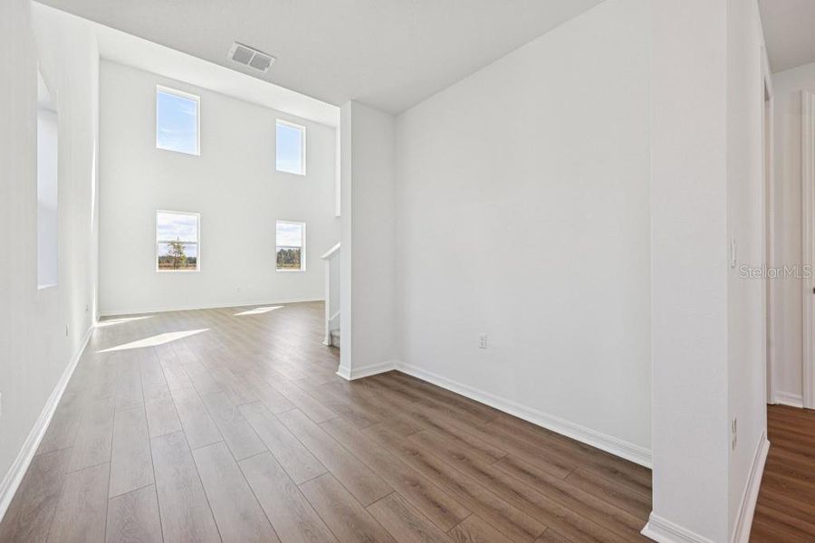 Spacious, unfurnished interior of a new home in Northlake at Ovation, Winter Garden (Image 34). Spacious, unfurnished interior of a new home in Northlake at Ovation, Winter Garden (Image 34).