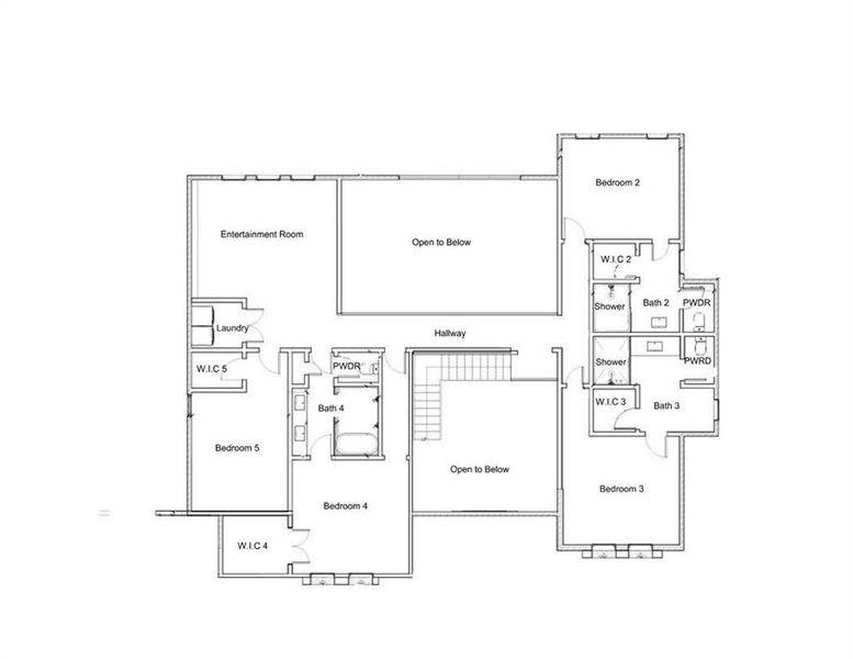 2D floor plan layout of this home in , Suwanee, GA (Image 3).