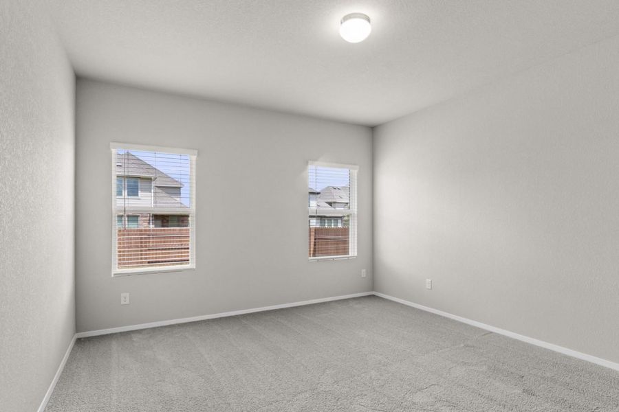 Spacious, unfurnished interior of a new home in Oaks at San Gabriel, Georgetown (Image 14).