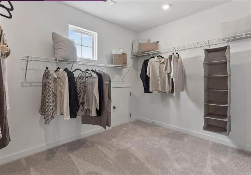 Furnished interior view inside a new home in Reserve at Gum Springs, Jefferson (Image 31).
