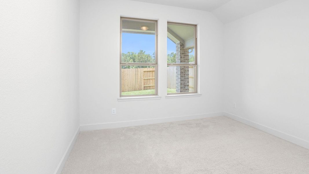 Spacious, unfurnished interior of a new home in Wildtree, Magnolia (Image 14). Spacious, unfurnished interior of a new home in Wildtree, Magnolia (Image 14).